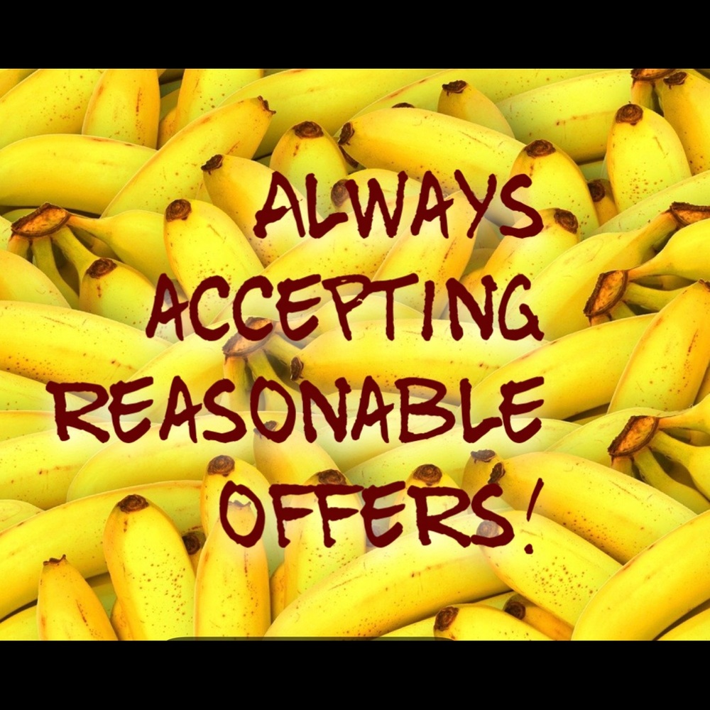 Always accepting offers ☺️